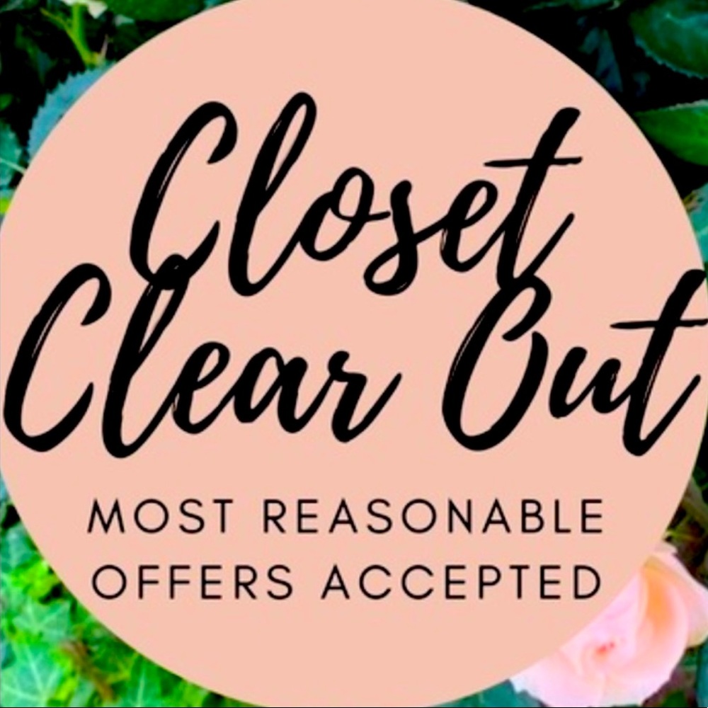 Looking to clear out my closet! Feel free to make offers on bundles as well.